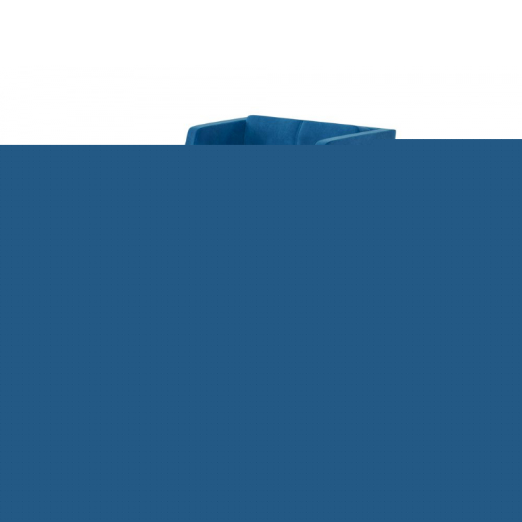 Aldo Кресло высокое с декором из пуговиц ALDB-01 Velutto 54/Металл Серый 790*960*1180