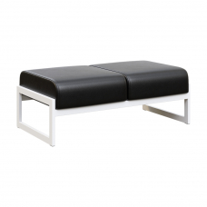 Module Банкетка двухместная MD.B2 Oregon 16/Металл Белый 1255*700*460