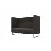Bronks Диван двухместный BROS-2 Ness 012/Металл Черный 1715*760*1180