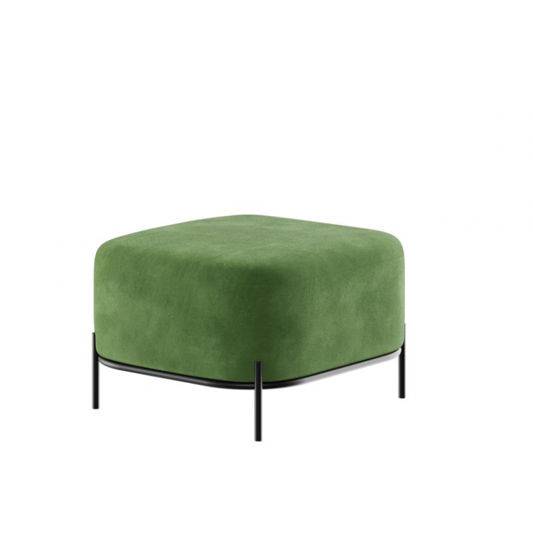 Jive Диван одноместный без спинки JVE-3 Teddy 917/Металл Черный 670*720*480