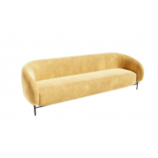 Belt Диван трёхместный BLT-3 Kardif 14/Металл Черный 2210*850*730