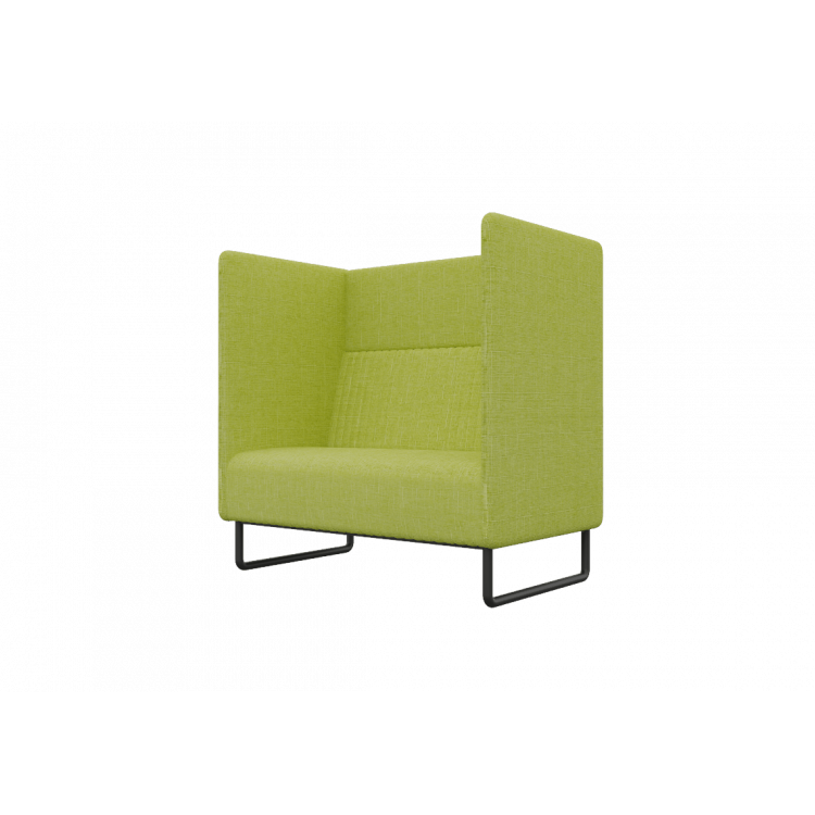 Bronks Диван одноместный BROS-1 Romeo 07/Металл Черный 1050*760*1180