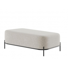 Jive Диван двухместный без спинки JVE-4 Сан 02/Металл Черный 1250*720*480