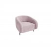 Белт Диван одноместный BLT-1 Velvet Lux 97/Металл Черный 910*850*730