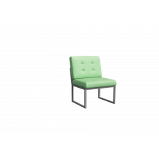 Next Диван одноместный NLT.D-1 Kanzas 20/Металл Серый 650*663*885