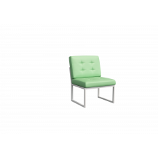 Next Диван одноместный NLT.D-1 Kanzas 20/Металл Белый 650*663*885