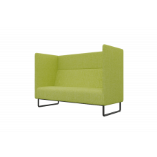 Bronks Диван двухместный BROS-2 Romeo 07/Металл Черный 1715*760*1180