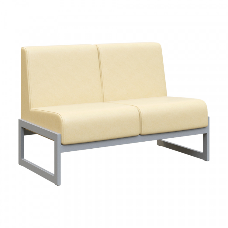 Module Диван двухместный MD.D2 Oregon 11/Металл Серый 1255*700*800