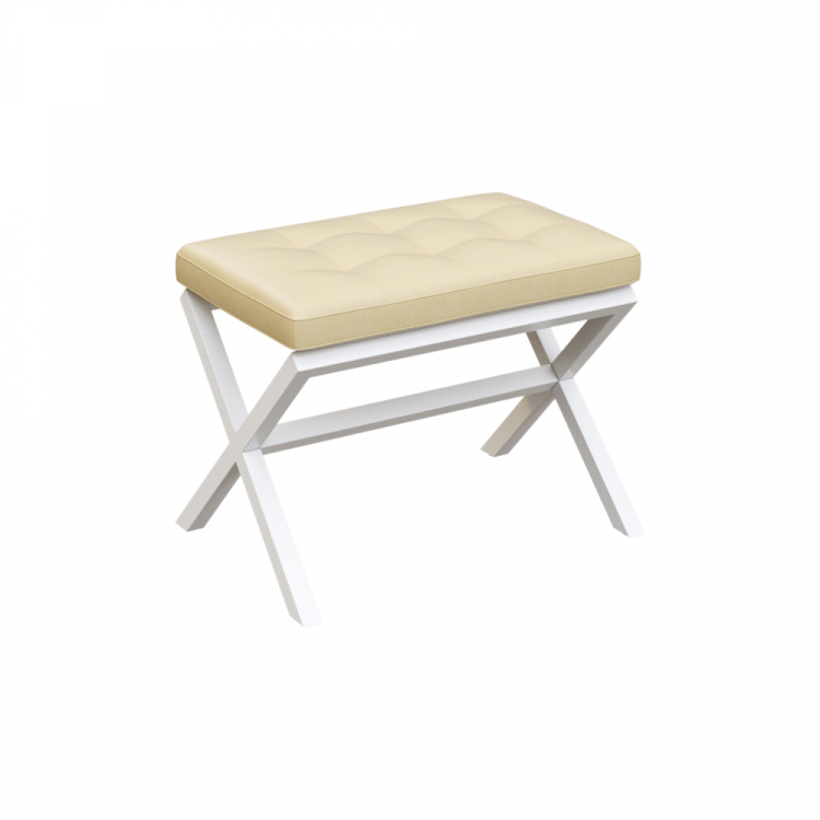 Next Банкетка одноместная NLT.L-1 Oregon 11/Металл Белый 650*380*480