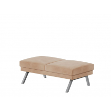 Aldo Банкетка двухместная ALD-04 Timless 020/Металл Серый 1430*680*470