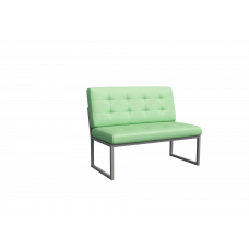 Next Диван двухместный NLT.D-2 Kanzas 20/Металл Серый 1300*663*885