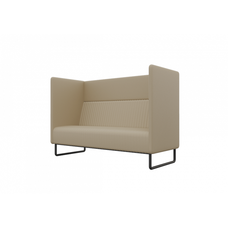 Bronks Диван двухместный BROS-2 Dollaro 517/Металл Черный 1715*760*1180