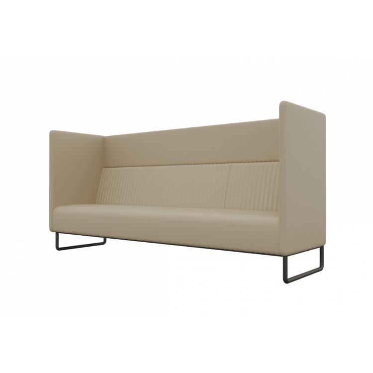 Bronks Диван трехместный BROS-3 Dollaro 517/Металл Черный 2100*760*1180