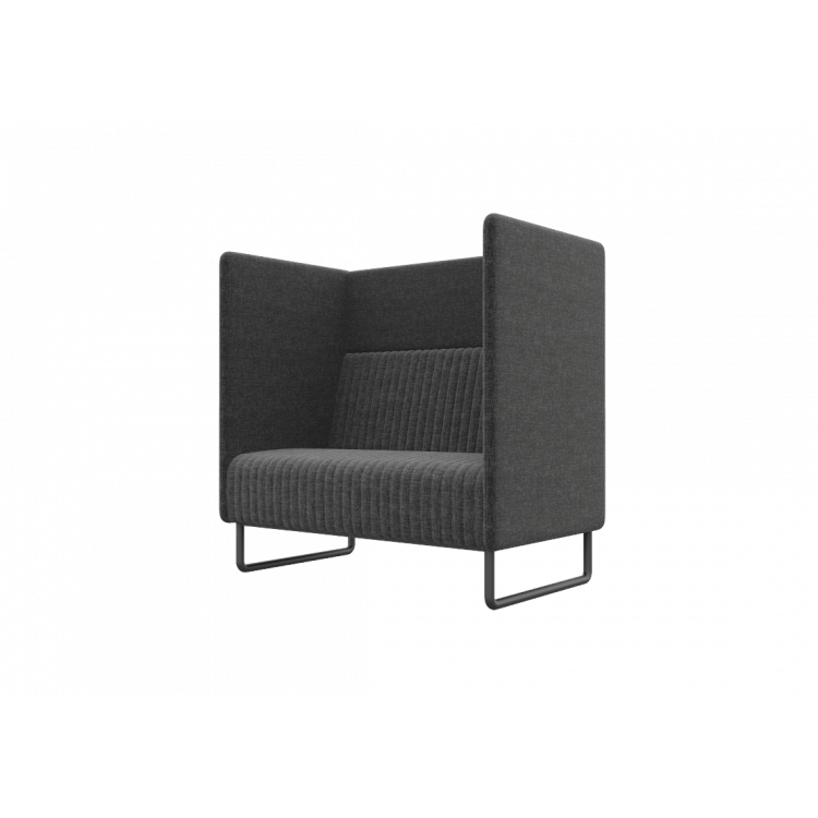 Bronks Диван одноместный BROS-1 Сан 04/Металл Черный 1050*760*1180