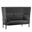 Stato Диван двухместный с высокой спинкой STA-02 Verona 66/Металл Черный 1820*900*1200