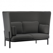 Stato Диван двухместный с высокой спинкой STA-02 Verona 66/Металл Черный 1820*900*1200