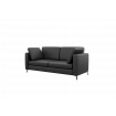 Brasco Диван двухместный BRS-2 Nappa 999/Металл Черный 1800*800*840