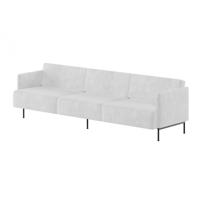 Stenly Диван трехместный STN-3 Forward 992/Металл Черный 2600*840*760