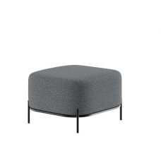 Jive Диван одноместный без спинки JVE-3 Ness 012/Металл Черный 670*720*480