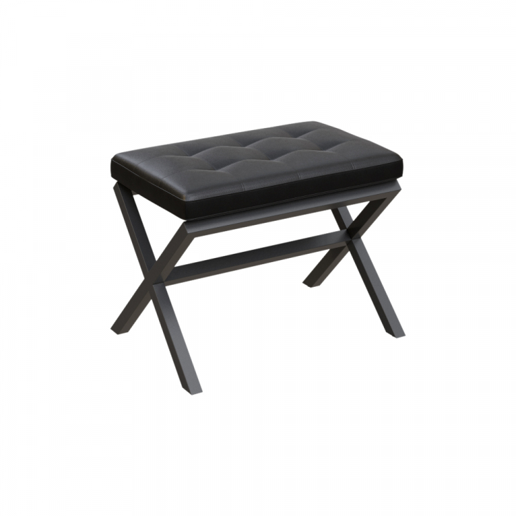 Next Банкетка одноместная NLT.L-1 Oregon 16/Металл Антрацит 650*380*480