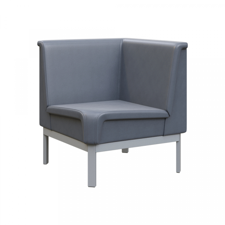 Module Диван угловой MD.U1 Oregon 17/Металл Серый 700*700*800