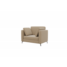 Brasco Диван одноместный BRS-1 Alia 3/Металл Черный 1150*800*840