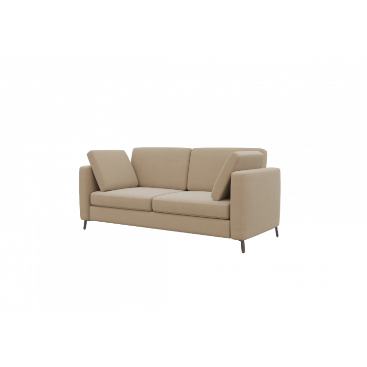 Brasco Диван двухместный BRS-2 Alia 3/Металл Черный 1800*800*840