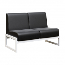 Module Диван двухместный MD.D2 Oregon 16/Металл Белый 1255*700*800