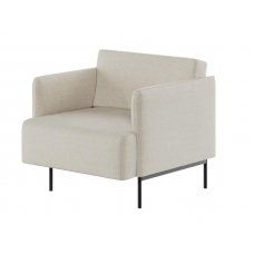 Stenly Диван одноместный STN-1 Romeo 02/Металл Черный 800*840*760