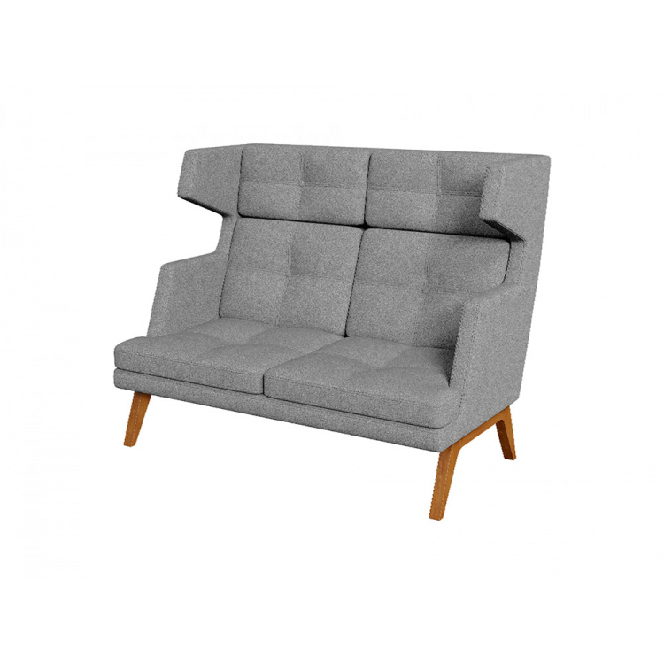 Диван 2-местный высокий Беверли Bev2H