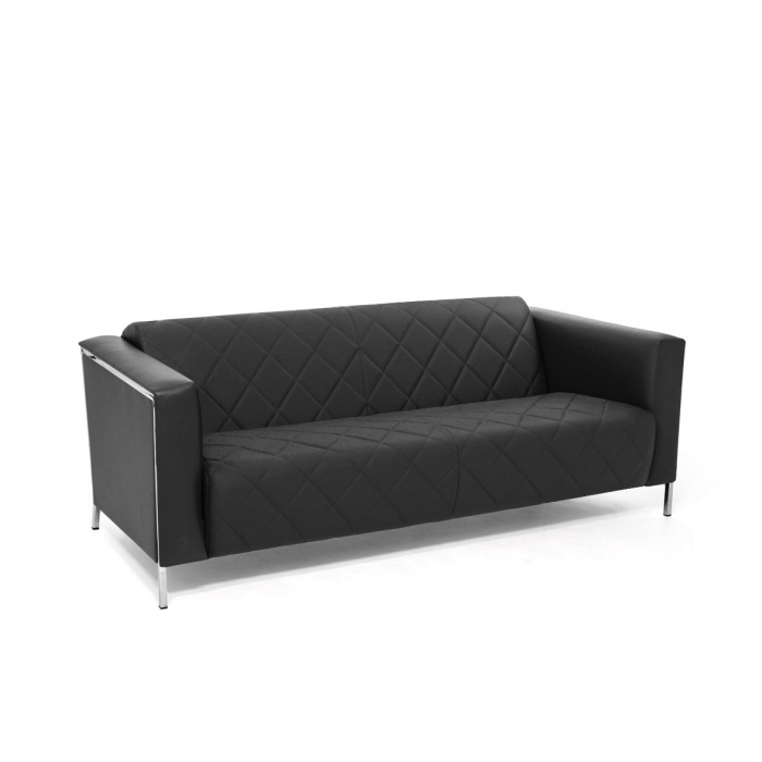 VISPO 2 местный диван, кожа+ к/з