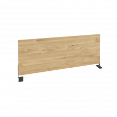 Onix Экран боковой (ЛДСП) O.EKR-98 Тиквуд Светлый/Металл Антрацит 980*370*18