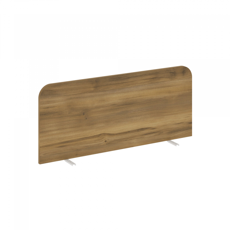 Concept Экран продольный (ЛДСП) CN.DEKR-98 Сандал Янтарный/Металл Белый 980 *415*18