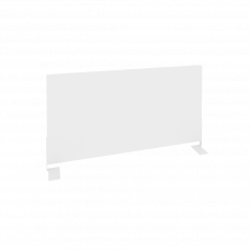 Onix Экран боковой (ЛДСП) O.EKR-72 Белый Бриллиант/Металл Белый 720*370*18