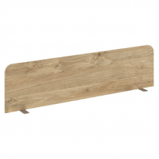 Estetica Экран продольный (ЛДСП) ES.DEKR-158 Тиквуд Светлый/Металл Латте 1580 *410*18