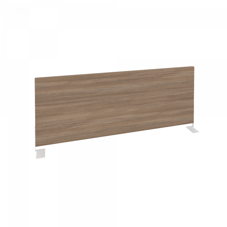 Onix Экран боковой (ЛДСП) O.EKR-98 Дуб Аризона/Металл Белый 980*370*18