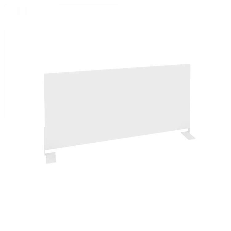 Onix Экран боковой (ЛДСП) O.EKR-80 Белый Бриллиант/Металл Белый 800*370*18