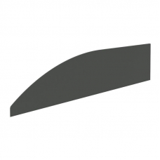 Riva Экран А.ЭКР-4.1 Антрацит 1600*450*18