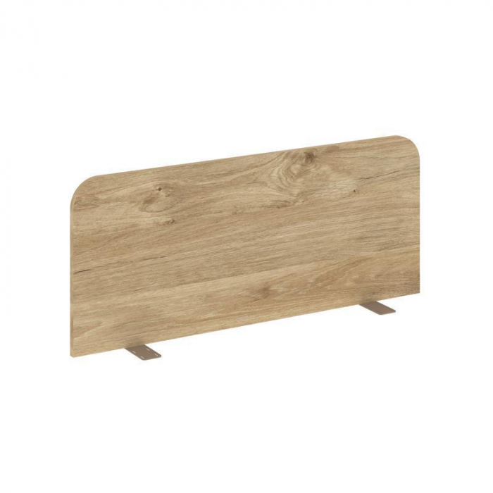 Estetica Экран продольный (ЛДСП) ES.DEKR-98 Тиквуд Светлый/Металл Латте 980*410*18