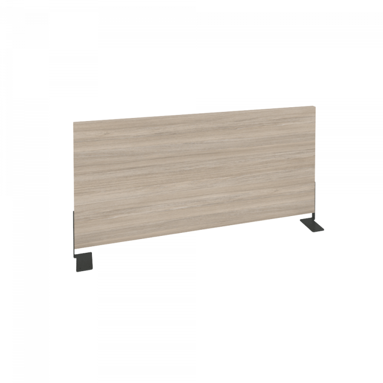 Onix Экран боковой (ЛДСП) O.EKR-80 Дуб Аттик/Металл Антрацит 800*370*18