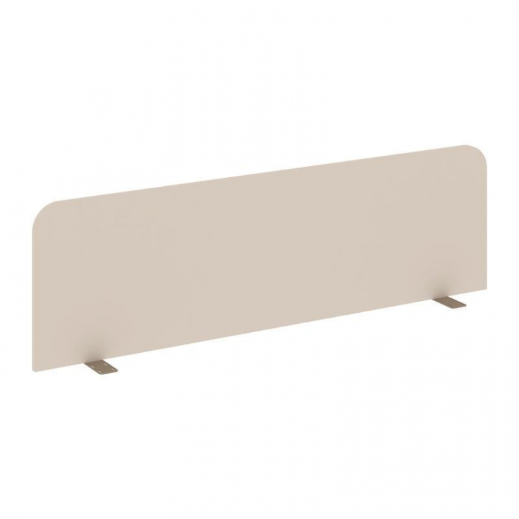 Estetica Экран продольный (ЛДСП) ES.DEKR-138 Капучино/Металл Латте 1380 *410*18