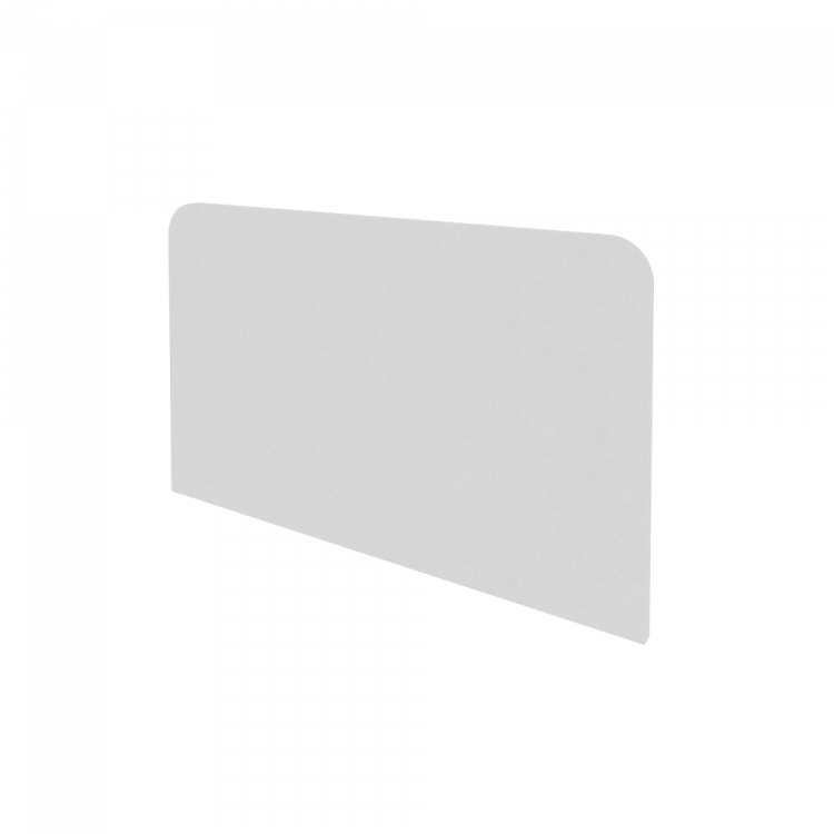 Slim Экран боковой (для столов с глубиной столешницы 720мм) С.ЭКР.Б-72 Серый 720*435*18