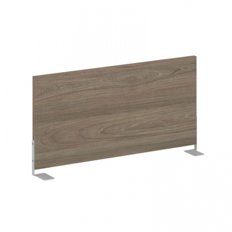 Metal System Экран для стола боковой Б.ЭКР-72 Вяз Благородный/Металл Серый 720*348*18