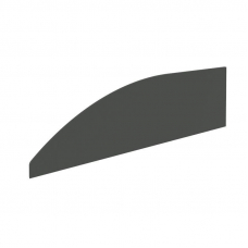 Riva Экран А.ЭКР-3.1 Антрацит 1400*450*18