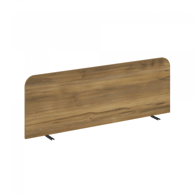 Concept Экран продольный (ЛДСП) CN.DEKR-118 Сандал Янтарный/Металл Антрацит 1180 *415*18