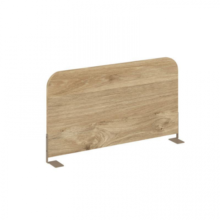 Estetica Экран боковой (ЛДСП) ES.DEKRB-73 Тиквуд Светлый/Металл Латте 730*385*18