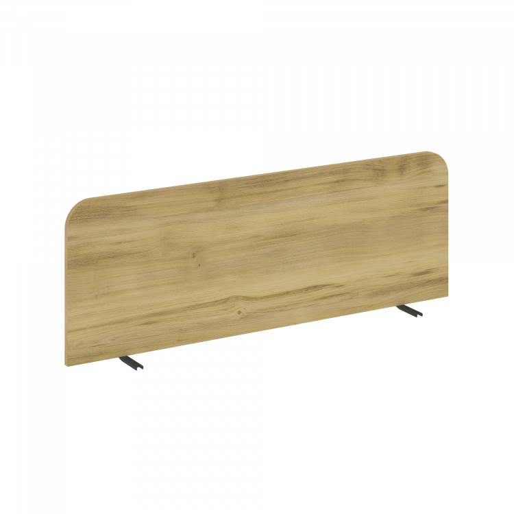 Concept Экран продольный (ЛДСП) CN.DEKR-118 Дуб Винченцо/Металл Антрацит 1180 *415*18