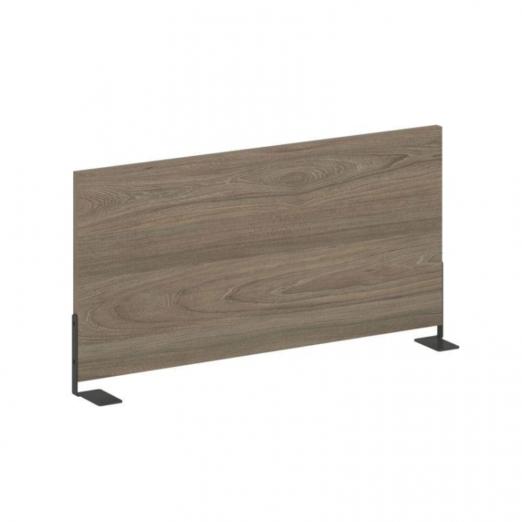 Metal System Экран для стола боковой Б.ЭКР-72 Вяз Благородный/Металл Антрацит 720*348*18