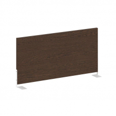 Metal System Экран для стола боковой Б.ЭКР-72 Венге Цаво/Металл Белый 720*348*18