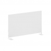 Metal System Экран для стола боковой Б.ЭКР-60 Белый/Металл Белый 600*348*18